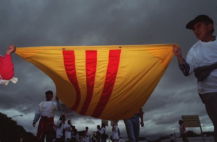 Mengapa Bendera Vietnam Selatan Berkibar Di Pengepungan Capitol AS